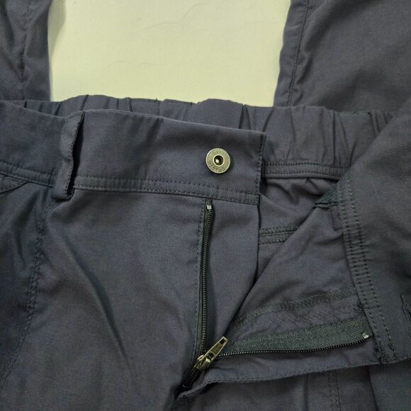 Duluth Trading Co Women's Size 18x29 Dry on the Fly Slim Leg Pants Navy Roll Hem - Picture 8 of 13